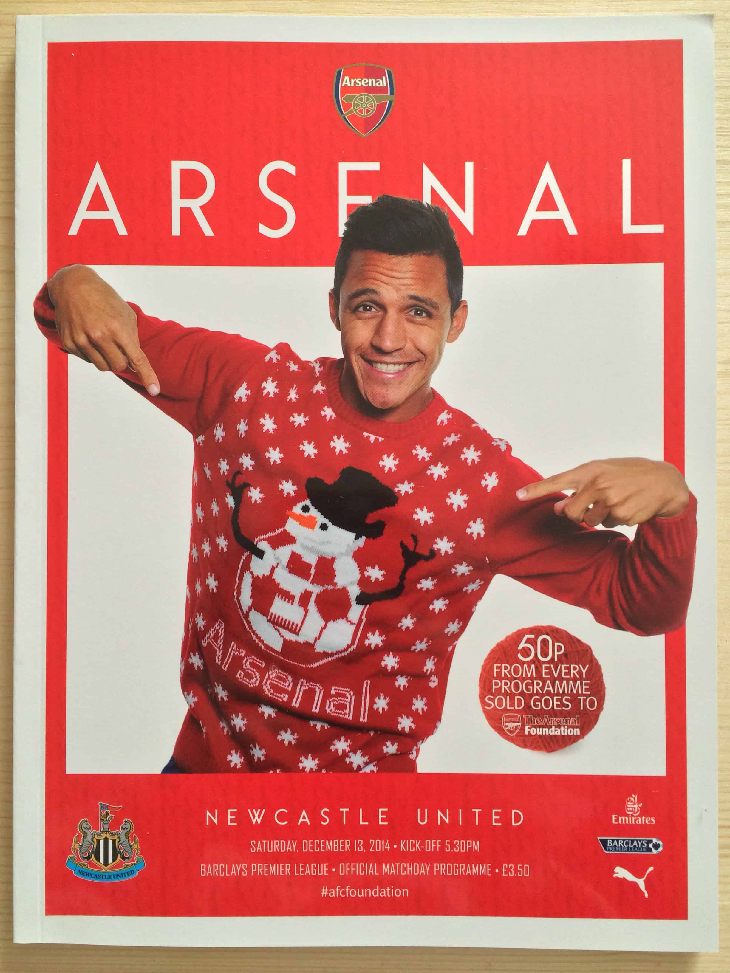 Arsenal FC v Newcastle United FC